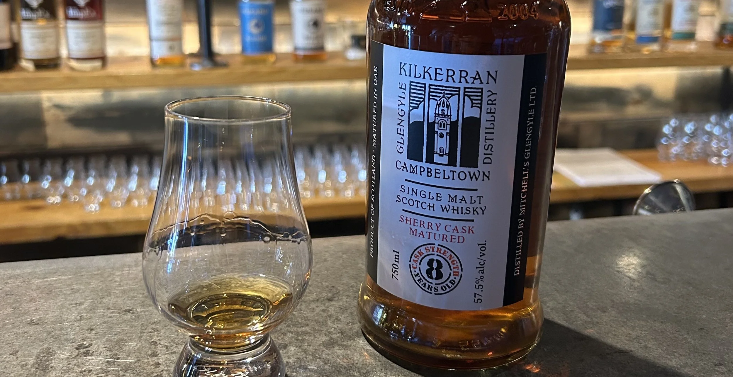 Review #450 - Kilkerran 8 Year Cask Strength - Sherry Cask Matured